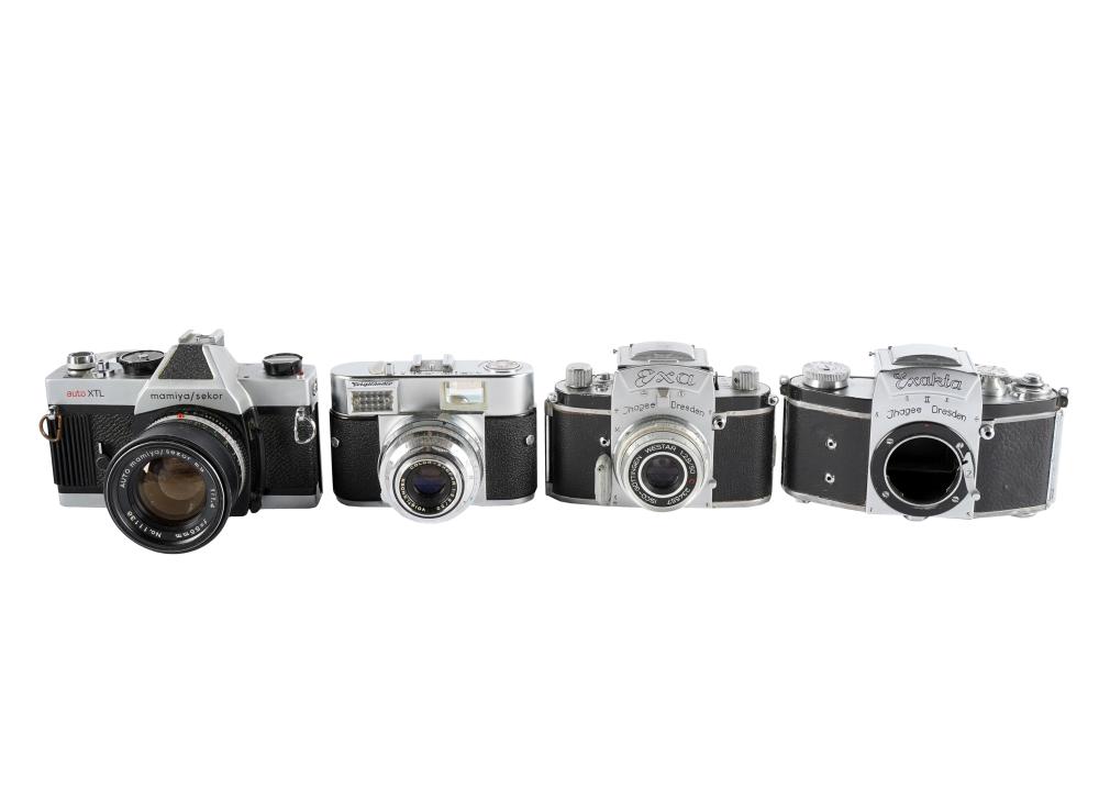 LOT OF 4 FILM CAMERASVoigtlander