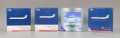 LOT OF 4 GEMINI JETS MODEL AIR