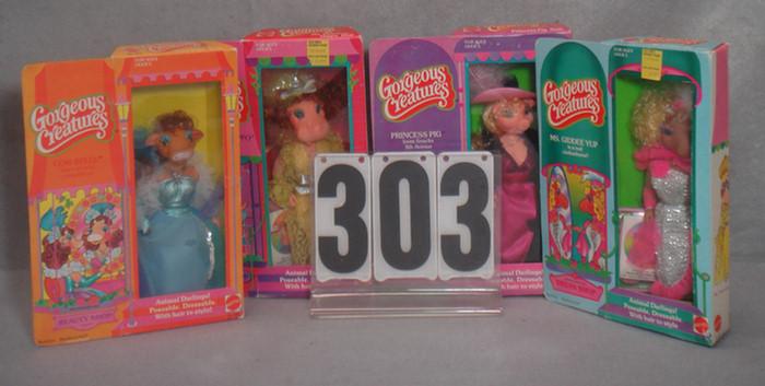 Lot of 4 Gorgeous Creatures, 1979
