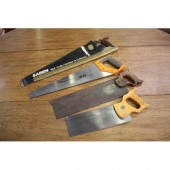 Lot of 4 high quality wood saw