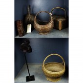 (LOT OF 4) JAPANESE BASKETRY G