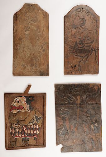 LOT OF 4 KERIS BOARDSKeris boards