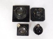 LOT OF 4 LENSES AND SHUTTERS #