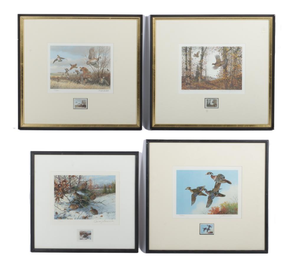 LOT OF 4 LIMITED EDITION WILDLIFE