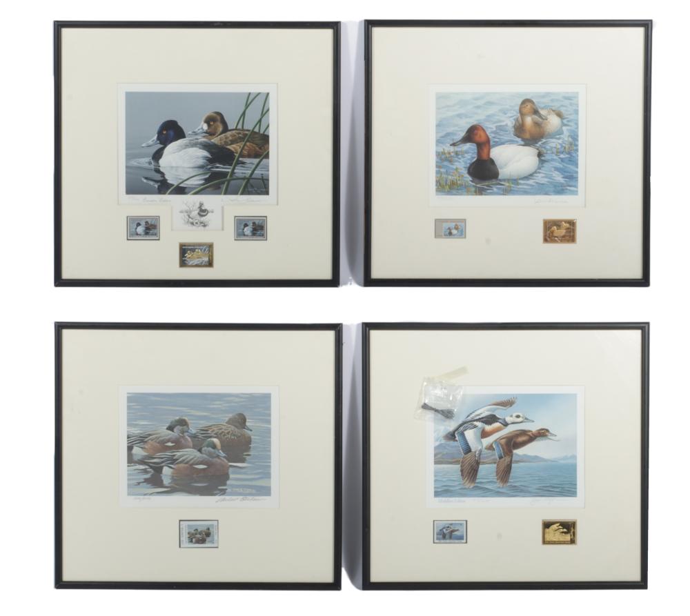 LOT OF 4 LIMITED EDITION WILDLIFE