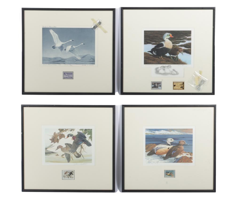 LOT OF 4 LIMITED EDITION WILDLIFE