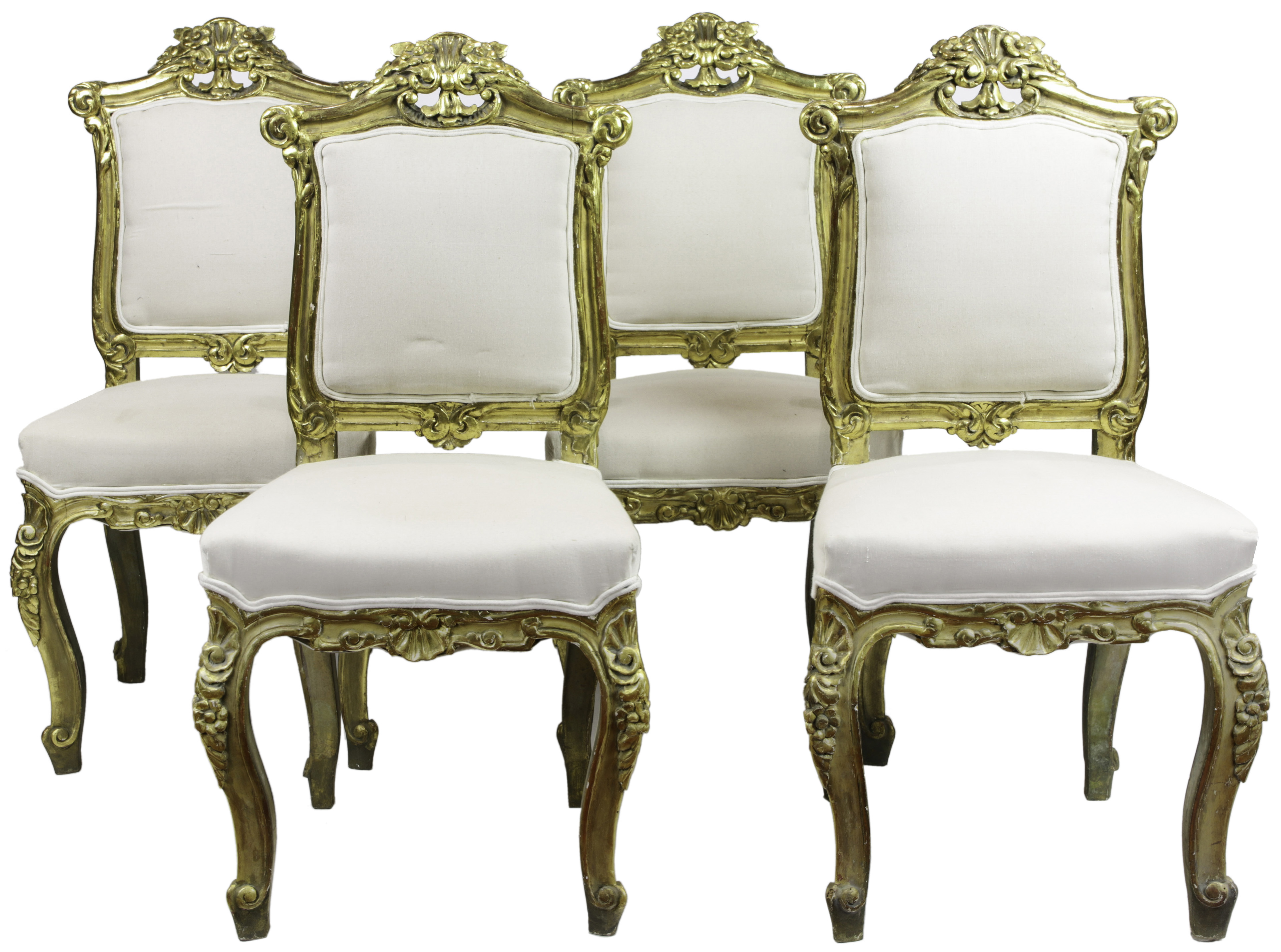 (LOT OF 4) LOUIS XV STYLE
