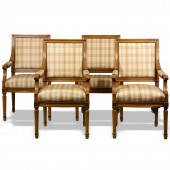 (LOT OF 4) LOUIS XVI STYLE FAU