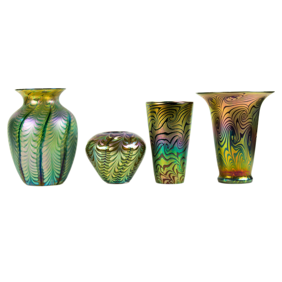 (LOT OF 4) LUNDBERG STUDIOS