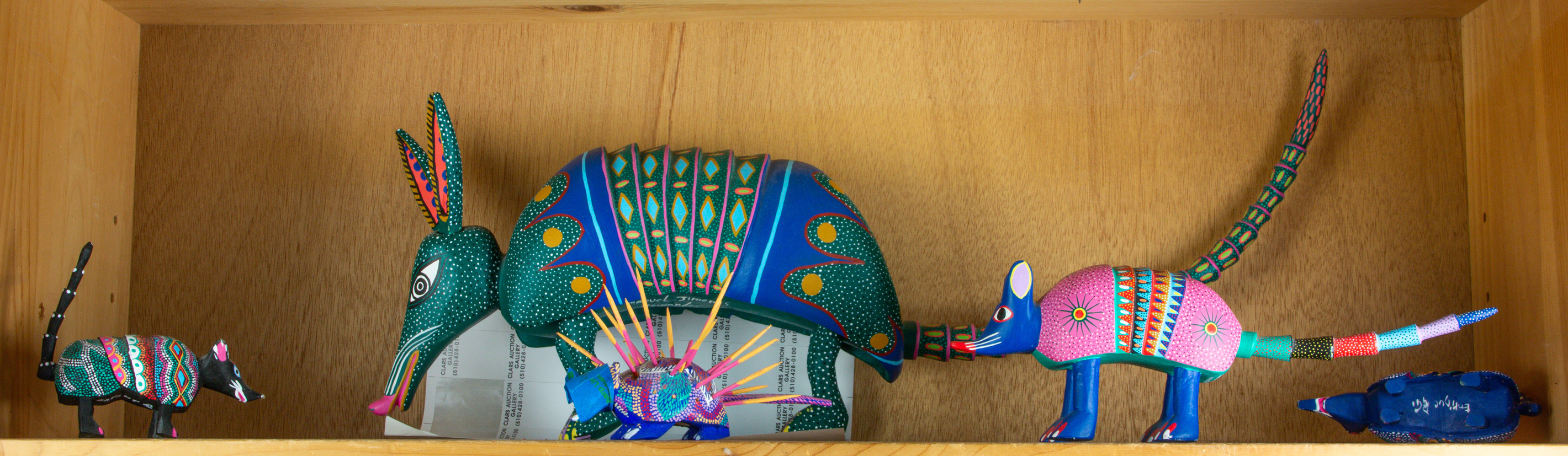 (LOT OF 4) MEXICAN OAXCAN