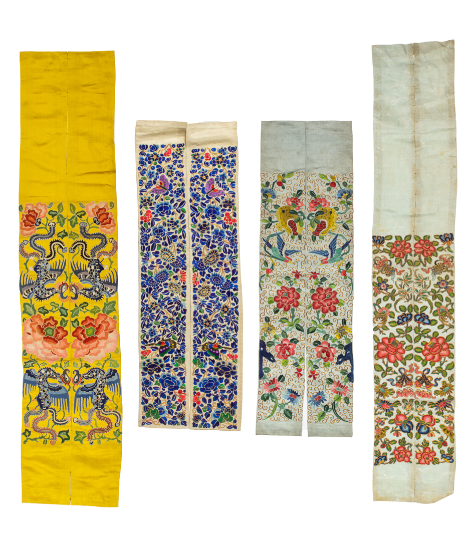 (LOT OF 4) PAIRS OF CHINESE