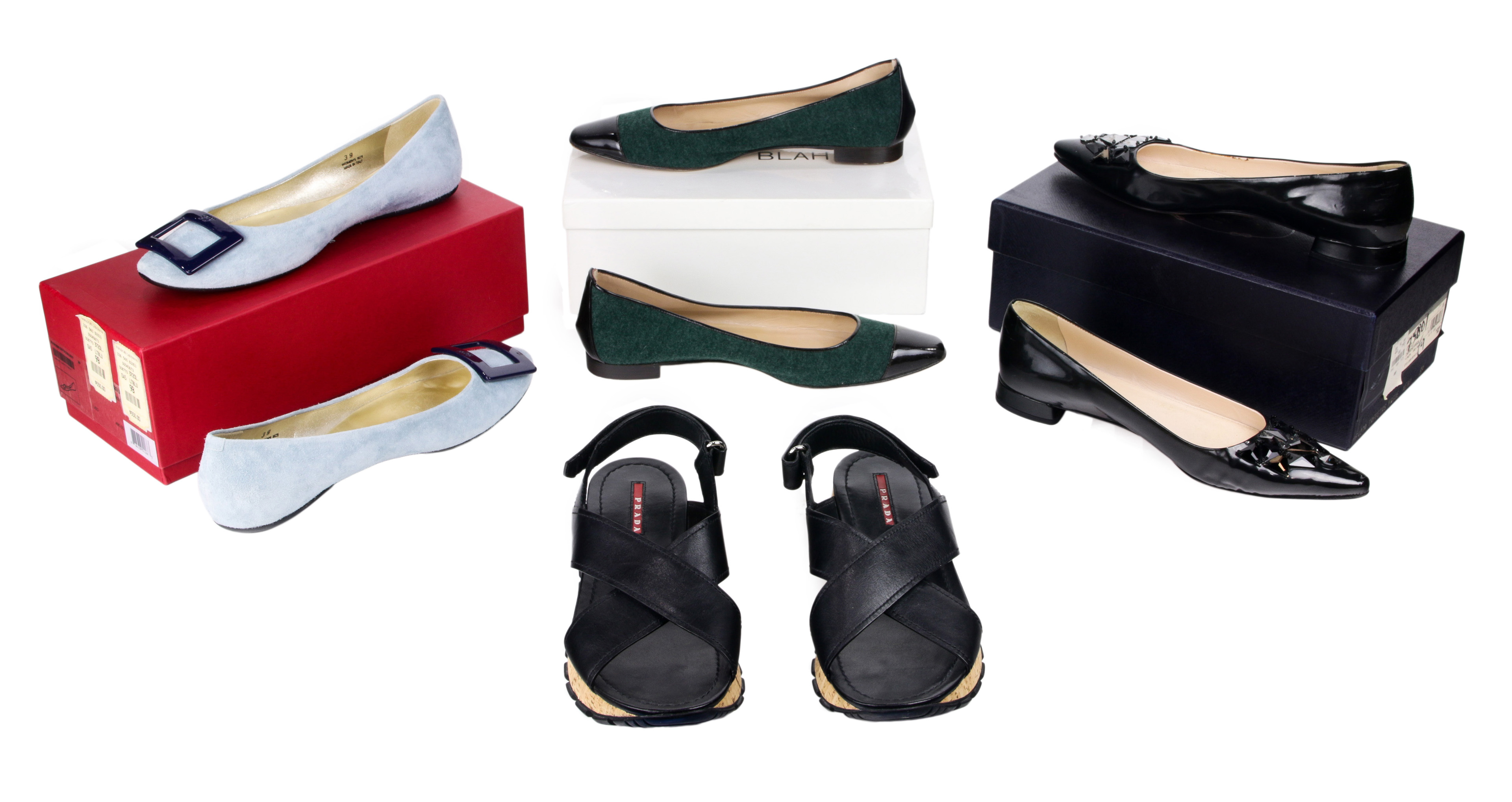 (LOT OF 4) PAIRS OF DESIGNER