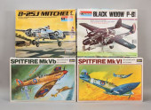 LOT OF 4 PLANE MODEL KITS - HA