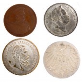(LOT OF 4) PRUSSIAN MEDALS (lo