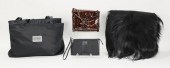 LOT OF 4 PURSES GUESS AND COAC