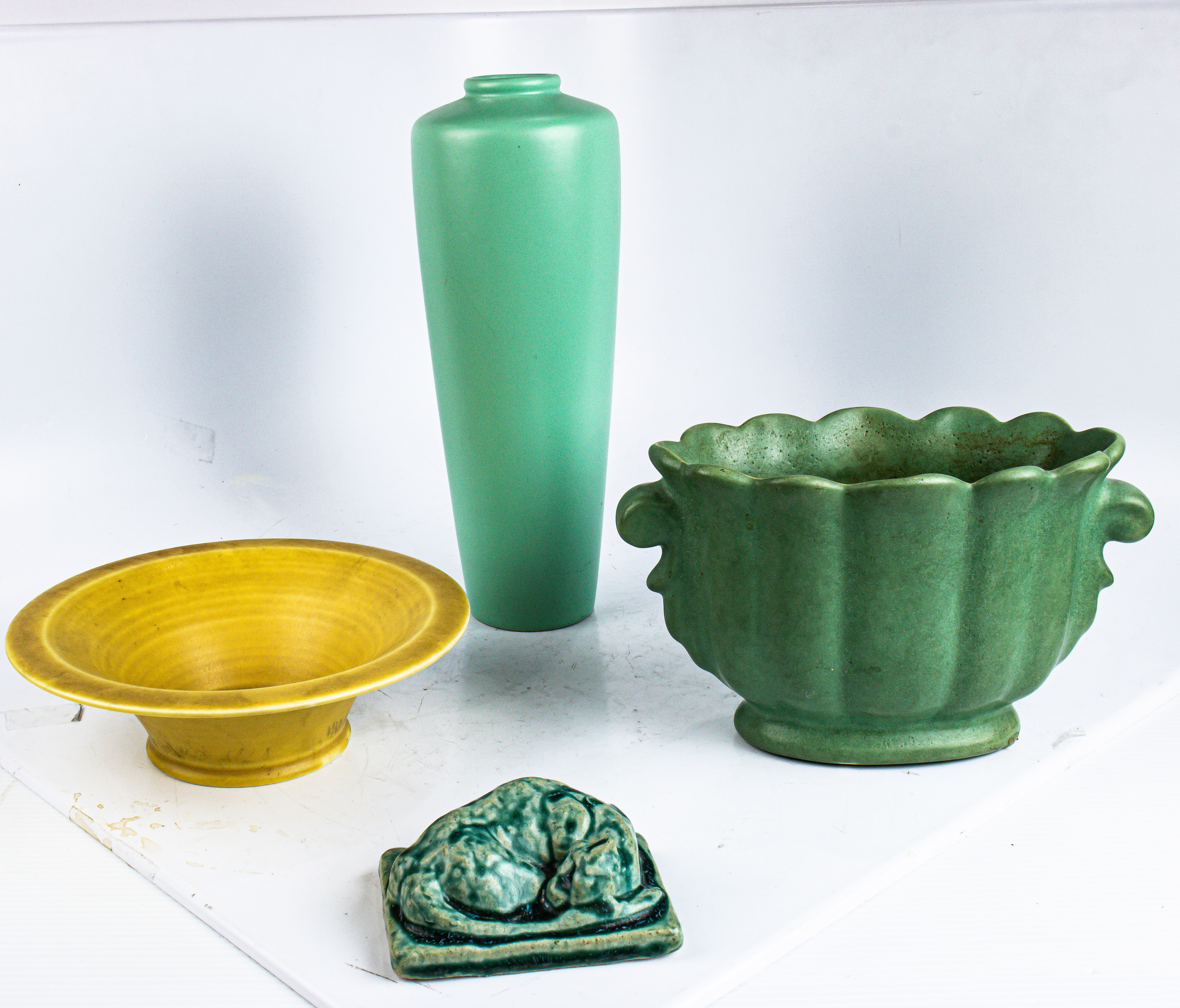 (LOT OF 4) ROOKWOOD BOWL AND