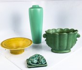 (LOT OF 4) ROOKWOOD BOWL AND O