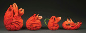 LOT OF 4: ROYAL BAYREUTH LOBST