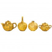 (LOT OF 4) ROYAL CROWN DERBY P