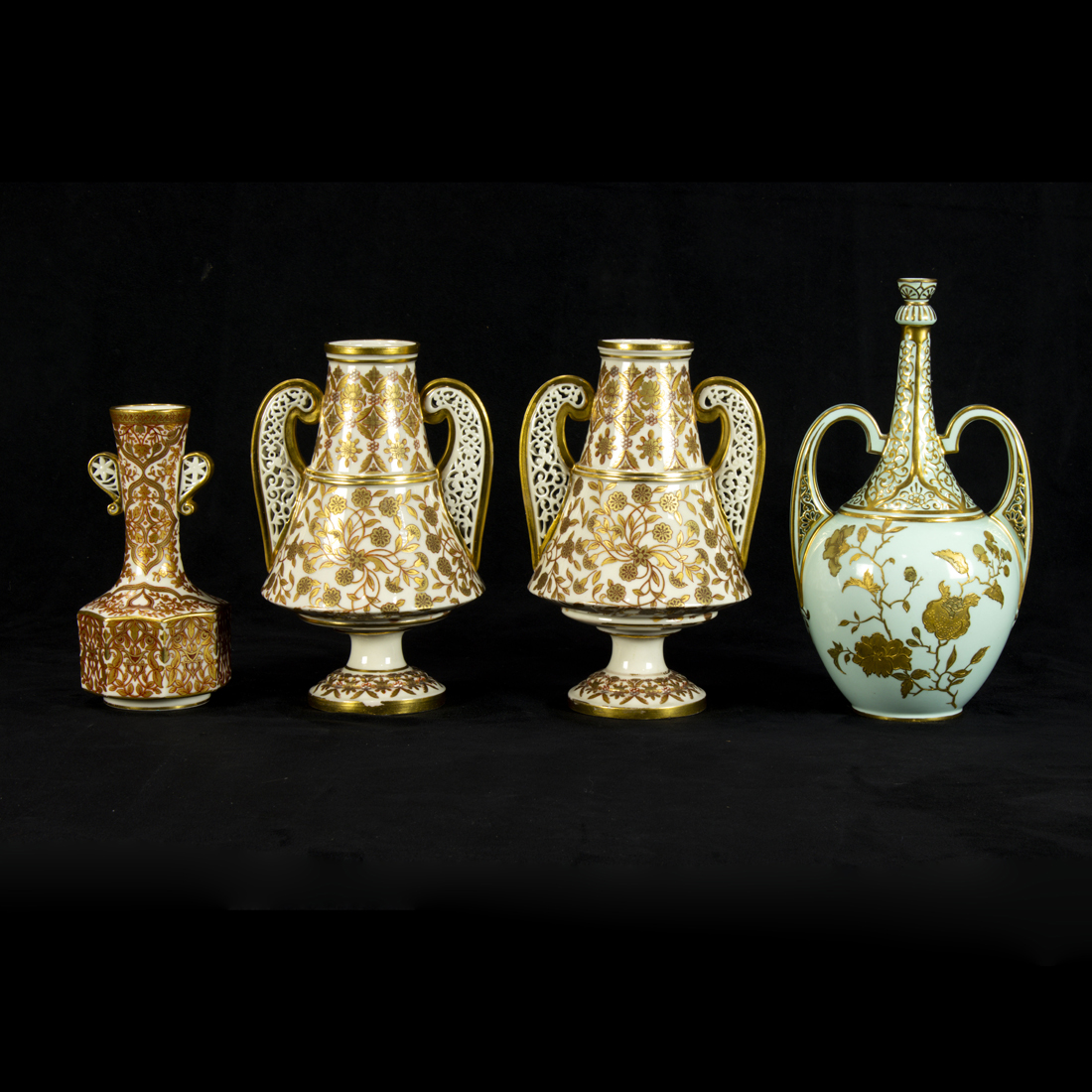 (LOT OF 4) ROYAL CROWN DERBY