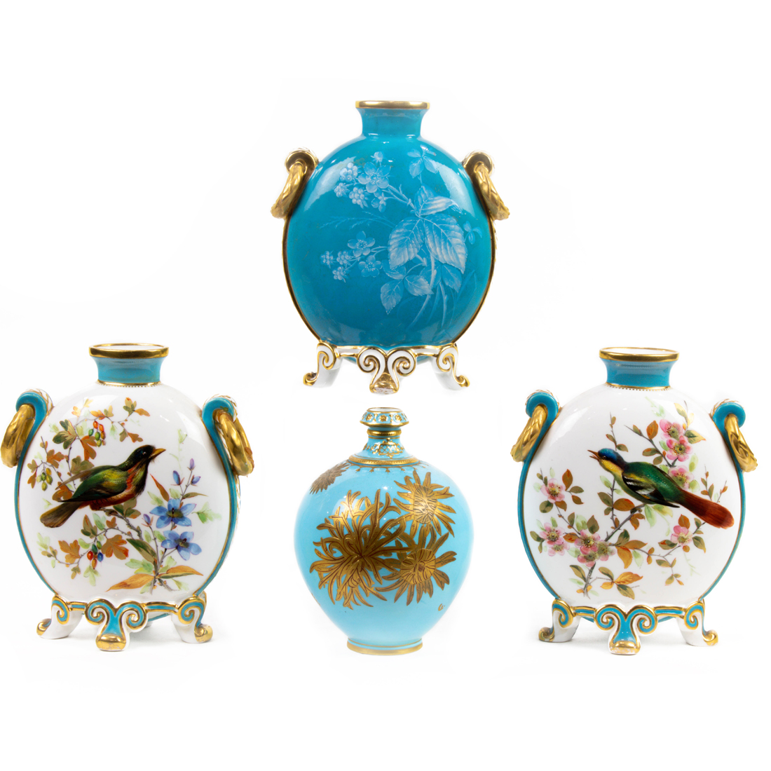 (LOT OF 4) ROYAL CROWN DERBY