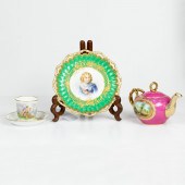 (LOT OF 4) SEVRES PORCELAIN CA