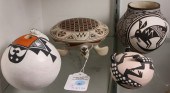 (LOT OF 4) SOUTHWEST POTTERY V