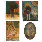 (LOT OF 4) SPANISH COLONIAL TI