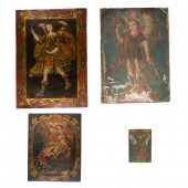 (LOT OF 4) SPANISH COLONIAL TI