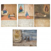 (LOT OF 4) SPANISH COLONIAL TI