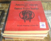 (LOT OF 4) STAMP HARDBOUND BOO