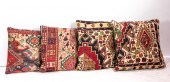(LOT OF 4) THROW PILLOWS WITH