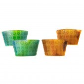 (LOT OF 4) TWO PAIRS OF DAUM P