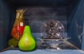 (LOT OF 4) TWO STEUBEN GLASS L