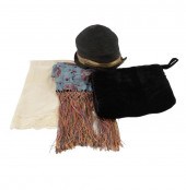 LOT OF 4 VINTAGE FASHION ACCES