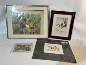 LOT OF (4) WINNIE THE POOH PIC