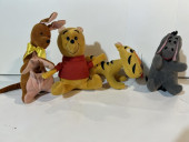 LOT OF (4) WINNIE THE POOH STU