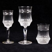 (LOT OF 41) GALWAY CUT GLASS S
