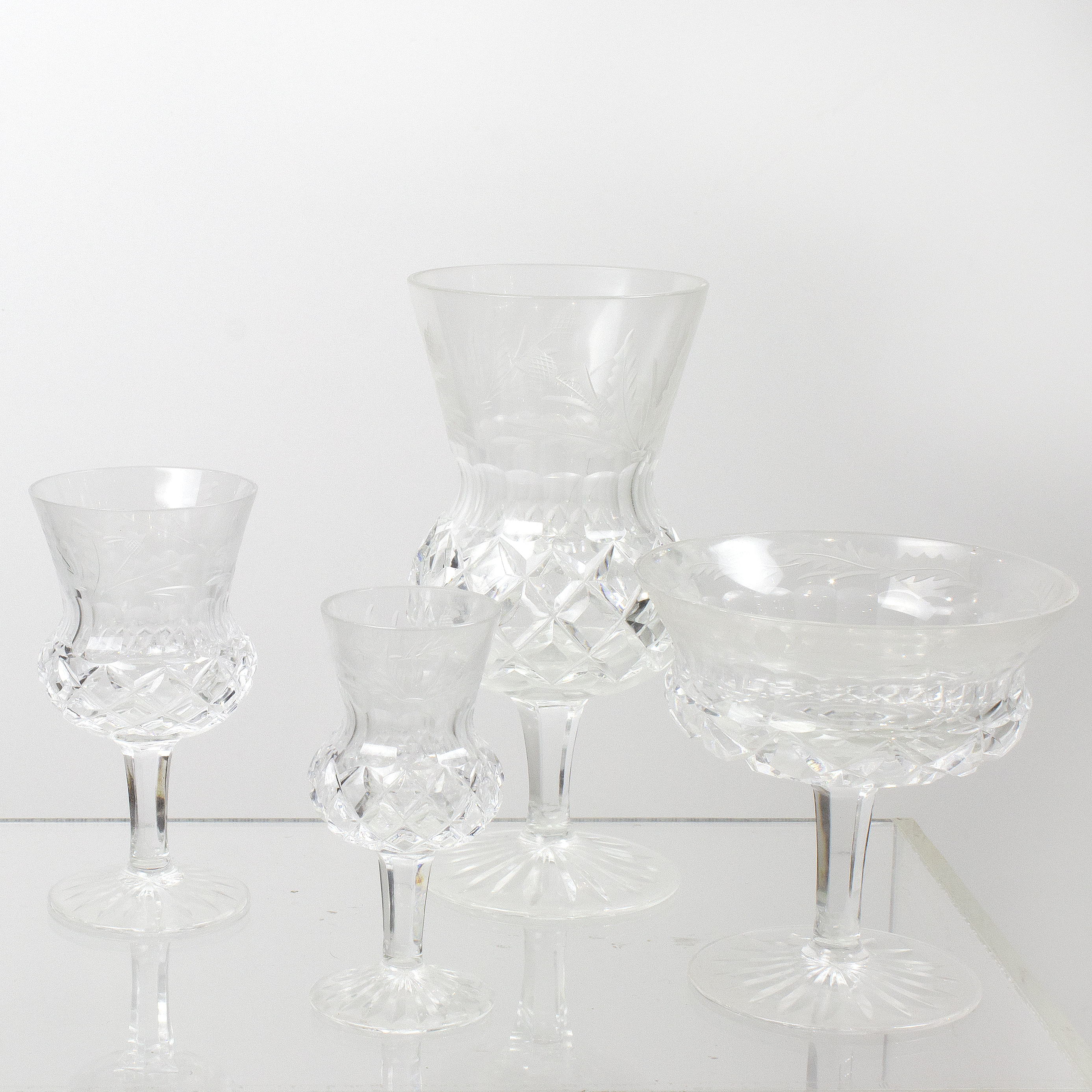 (LOT OF 42) "THISTLE" PATTERN