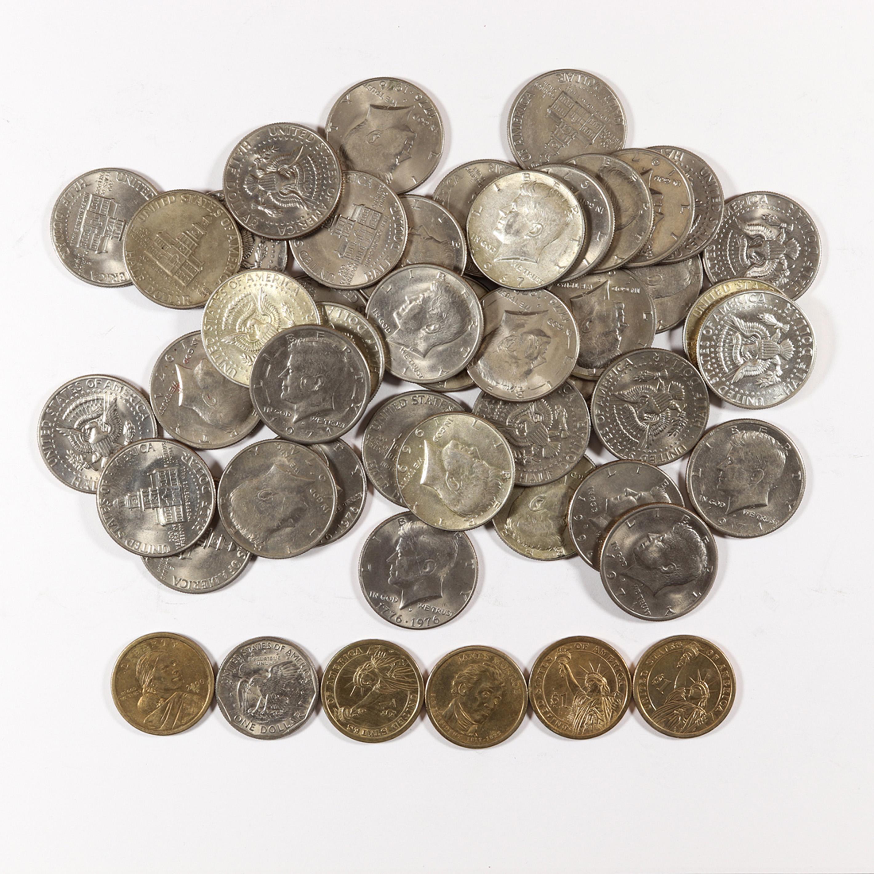 (LOT OF 47) COLLECTION OF COINS