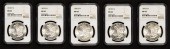 (LOT OF 5) 1878S MORGAN DOLLAR