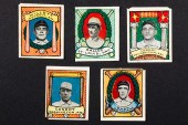 (LOT OF 5) 1917 HELMAR BASEBAL
