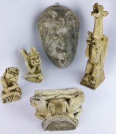 (LOT OF 5) A GROUP OF MEDIEVAL