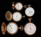 LOT OF (5) ANTIQUE POCKET WATC