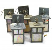(LOT OF 5) ARTS AND CRAFTS STY