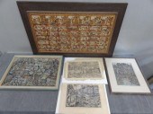 Lot of 5 Assorted Balinese Pai
