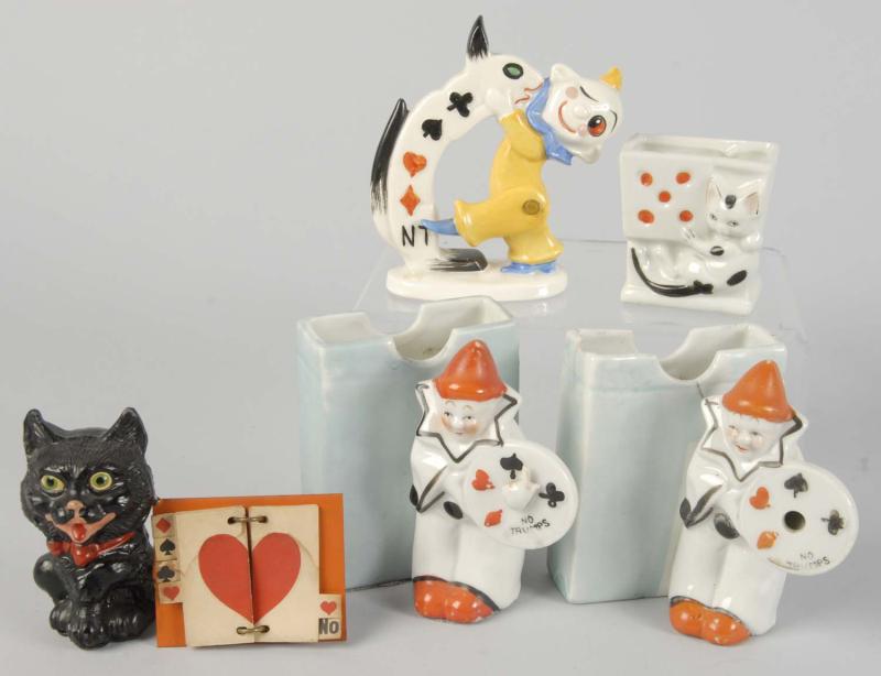 Lot of 5: Cat & Clown Trump