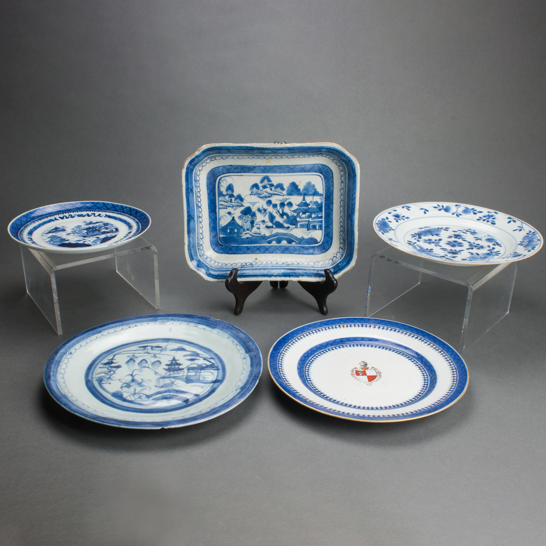 (LOT OF 5) CHINESE EXPORT