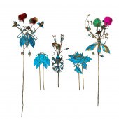 (LOT OF 5) CHINESE KINGFISHER
