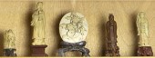 (LOT OF 5) CHINESE SOAPSTONE C